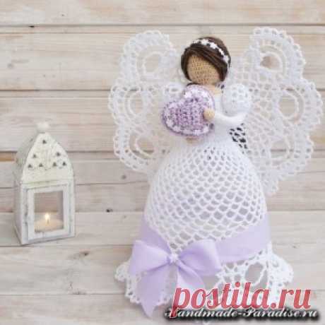 Ажурные ангелы крючком