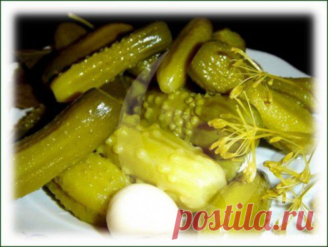 ОГУРЧИКИ ВКУСНЕЙШИЕ (С ЛИМОННОЙ КИСЛОТОЙ)