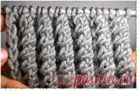 Техника вязания. Подборка. Резинки (1)