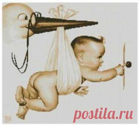 КЛАДОВАЯ РУКОДЕЛИЙ: АИСТ ПРИЛЕТЕЛ