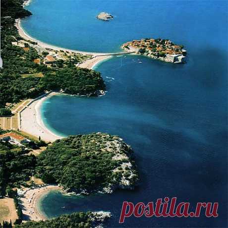 St.Stefan and King's beach