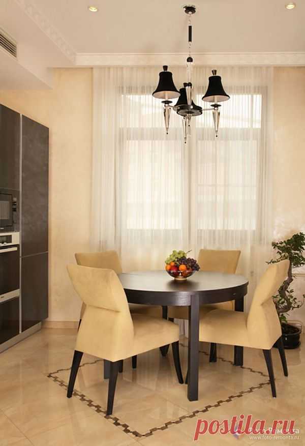 Множество идей дизайна, ремонта и благоустройства малогабаритной кухни,