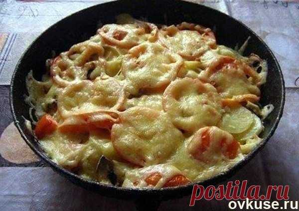 Проще простого...картофельная запеканка на ужин - Простые рецепты Овкусе.ру