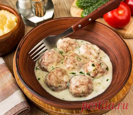 Фрикадельки а ля Строганов | Вкусный блог - рецепты под настроение