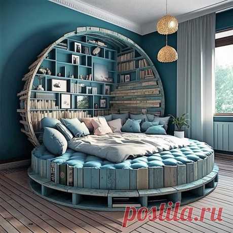 КРОВАТЬ С БАДУАРОМ
