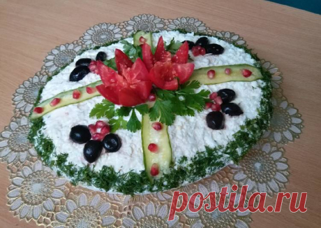 Салат на праздничный стол Автор рецепта Juliya Dobrovolskaya - Cookpad
