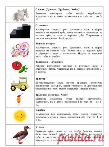 #речь@raz.deti
КАТАЛОГ УПРАЖНЕНИЙ ДЛЯ АРТИКУЛЯЦИОННОЙ ГИМНАСТИКИ