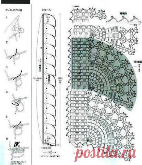 Вяжем красивую кайму!