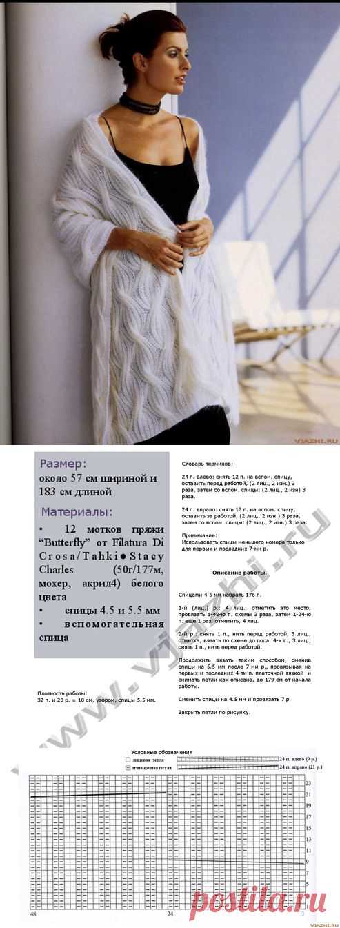 Воздушный палантин! | Творчество людей на Folomade