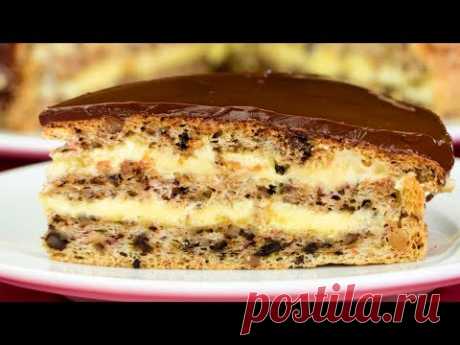 Рецепт самого вкусного орехового торта, покорит вас навсегда! | Appetitno.TV