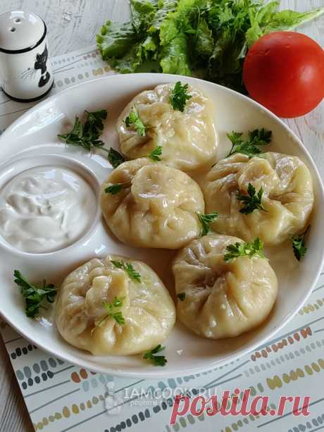 Хинкали с картошкой — рецепт с фото пошагово