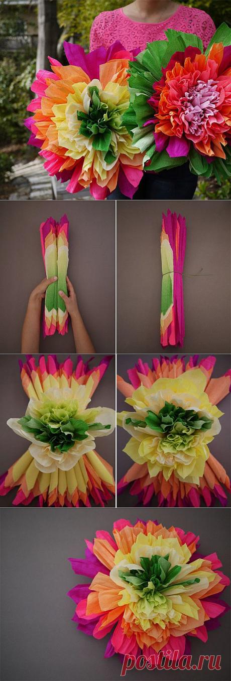 Как сделать большие и красивые цветы | Полезные советы