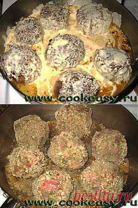 Готовить просто-котлеты в горчичном соусе/пошаговый фото-рецепт