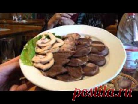 Казахский дастархан (на казахском)