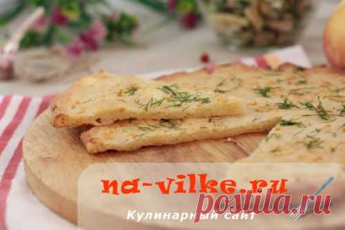 Вкусная домашняя лепешка на сметане – рецепт с фото