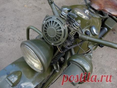 Harley Davidson WLA 1944 год