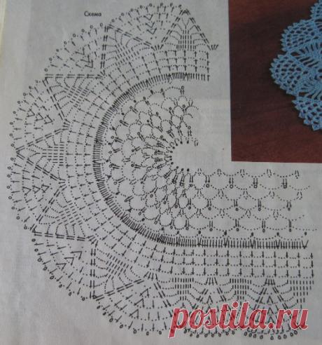 схема салфетка вязаная: 21 тыс изображений найдено в Яндекс.Картинках
