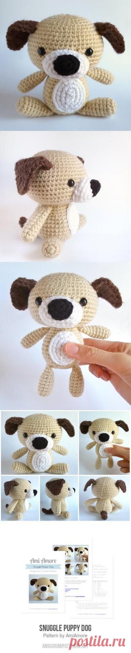Амигуруми собака