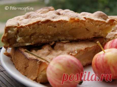 Шарлотка с яблоками - Фото-рецепты пошагового приготовления