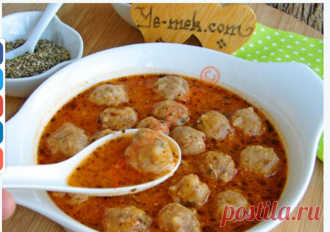 Salçalı Pirinçli Sulu Köfte Tarifi (Resimli Anlatım) | Yemek Tarifleri
