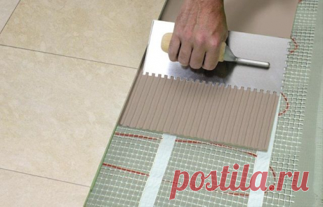 Плиточный клей для теплого пола какой лучше - выбираем с умом! Плиточный клей для теплого пола какой лучше выбрать из представленного в магазинах многообразия? Существует ряд особенностей, которые необходимо учитывать.