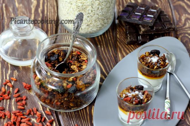 Шоколадна гранола | Picantecooking