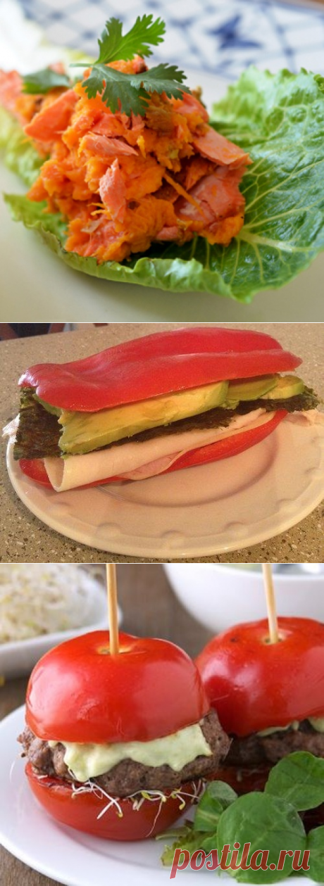 9 вкуснейших бутербродов без хлеба