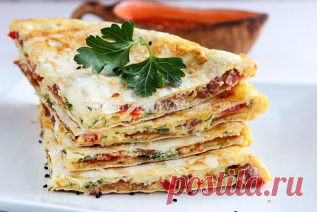 Завтрак из лаваша за 15 минут | Волшебная Еда | Дзен