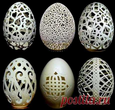 Скульптуры из яичной скорлупы от Wen Fuliang - Кость - Природные материалы - Каталог статей - УМЕЛЫЕ РУЧКИ - Поделки своими руками