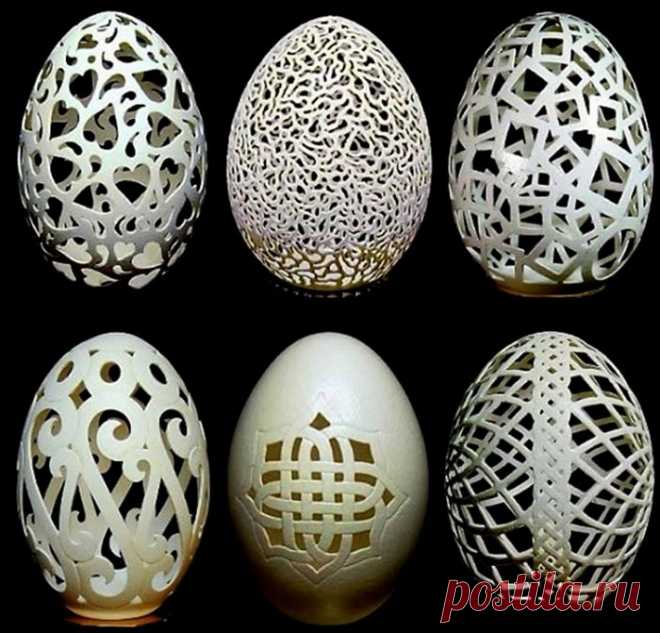 Скульптуры из яичной скорлупы от Wen Fuliang - Кость - Природные материалы - Каталог статей - УМЕЛЫЕ РУЧКИ - Поделки своими руками