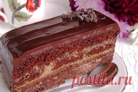 Торт «шоколадное танго» для друзей с благодарностью от ogiway