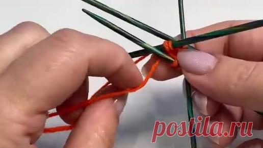 Набор петель для шапки при вязании от макушки #наборпетель | Светлана Ильичева вязание | Дзен