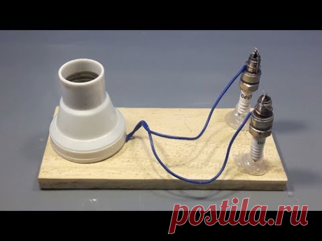 Wireless Free Energy Device for Lights _ DIY Science Experiments