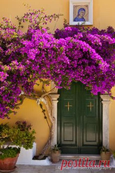 Greek Orthodox Monastery of the Virgin Mary in Paleokastritsa, Corfu Greece. © Brian Jannsen Photography