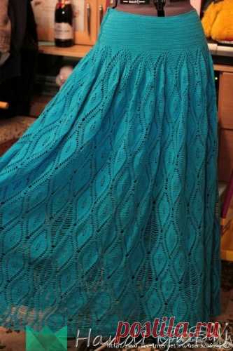 Юбка в пол крючком / Вязание крючком