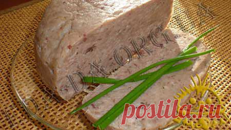 Готовим дома домашний рецепт кулинарного блюда с фото - Рецепты закусок из мяса и рыбы - Зельц - приготовление блюда