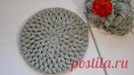 Вяжем по кругу крючком | Рукоделие | Яндекс Дзен