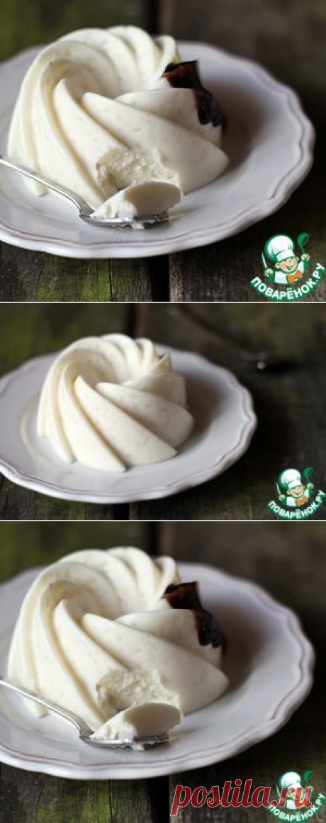 Желейный десерт с рисом - кулинарный рецепт