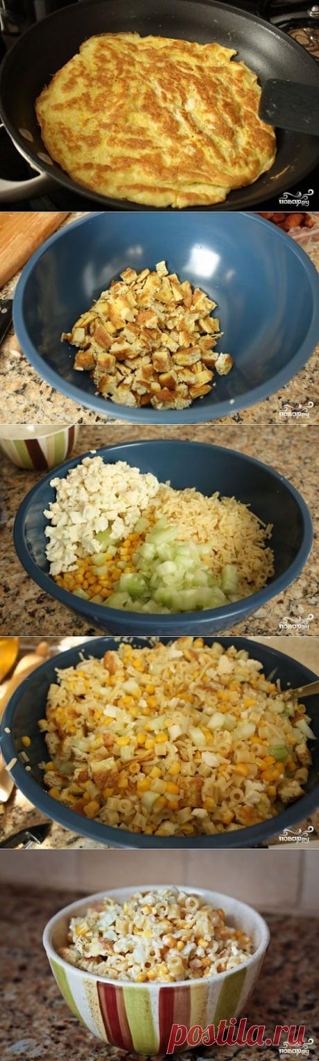 &quot;Салат из цветной капусты, огурцов и макарон&quot; - Простые рецепты Овкусе.ру