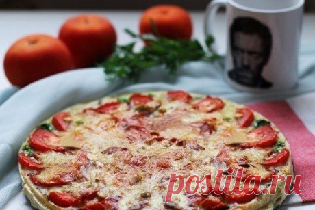 Киш с грибами и помидорами - Лучшие кулинарные рецепты интернета