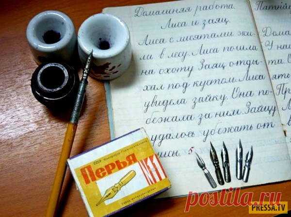 Вот как умели писать наши бабушки и мамы. СССР, 1970 годы (7 фото) Так умели писать только наши бабушки и мамы. В те времена даже был такой урок - чистописание, на котором учили вот так выводить буквы. Конечно, не всем это удавалось.
