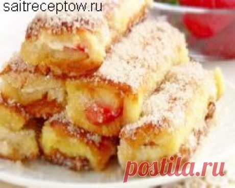 Гренки с начинкой « Сайт рецептов