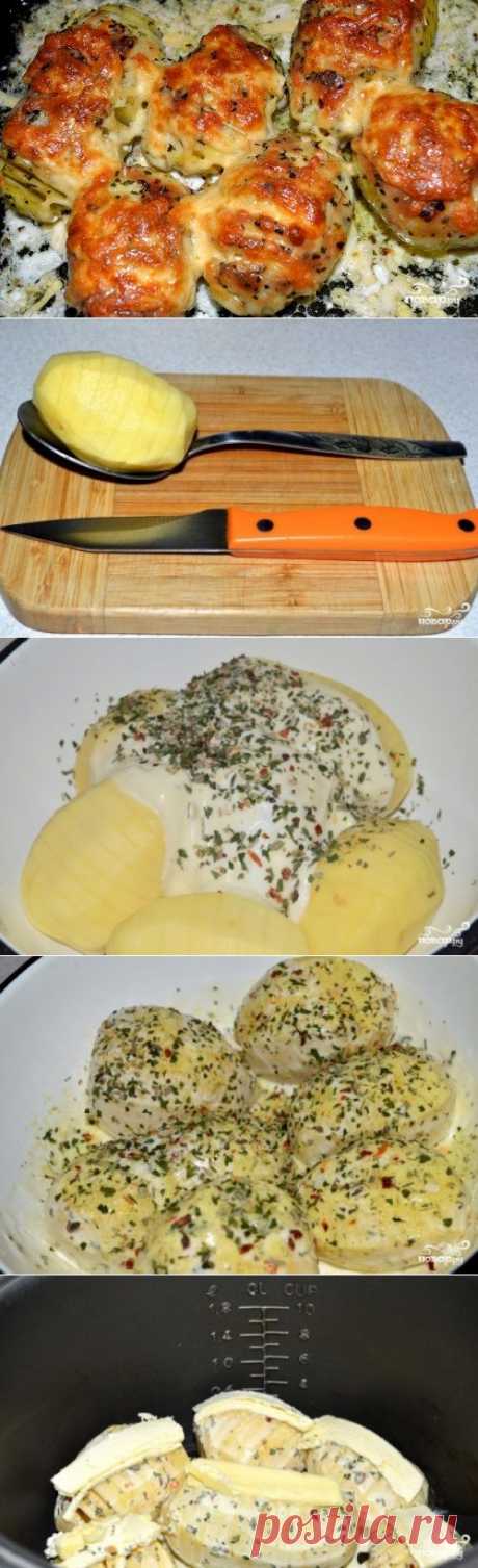 Картошка с сыром в мультиварке - пошаговый кулинарный рецепт на Повар.ру
