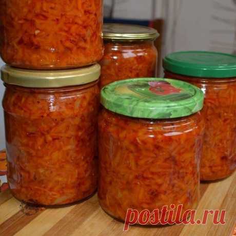 Салат на зиму: "Мадам Морковка"!