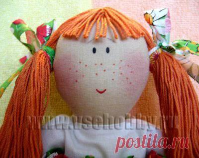 Кукла из ткани своими руками