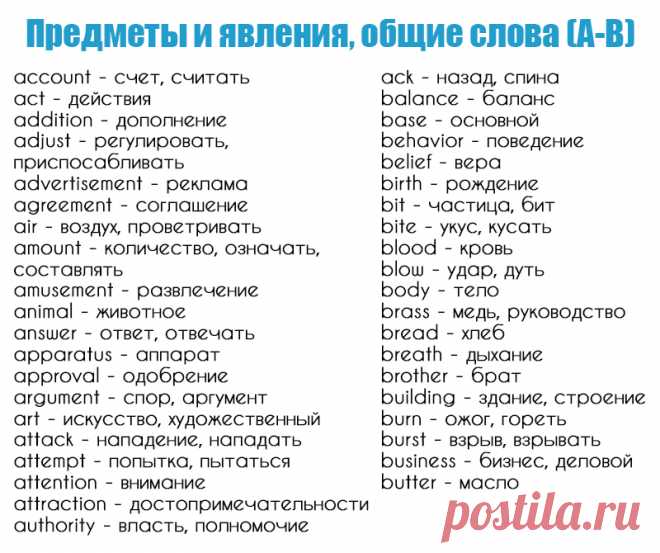 Базовый английский