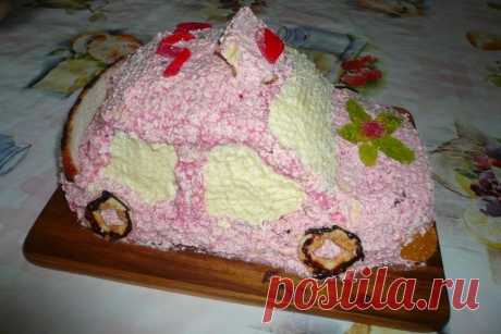 Торт Машинка кремовая рецепт с фото пошагово - 1000.menu