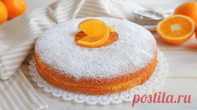 TORTA SOFFICE ALL'ARANCIA