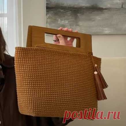 ЛЕТНЯЯ СУМКА КРЮЧКОМ | быстро, просто и очень подробно, подойдет для новичков