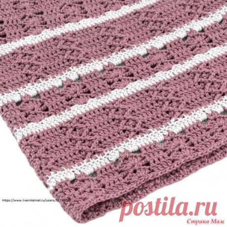 Полосатый топик в тонкую полоску. - Все в ажуре... (вязание крючком) - Страна Мам